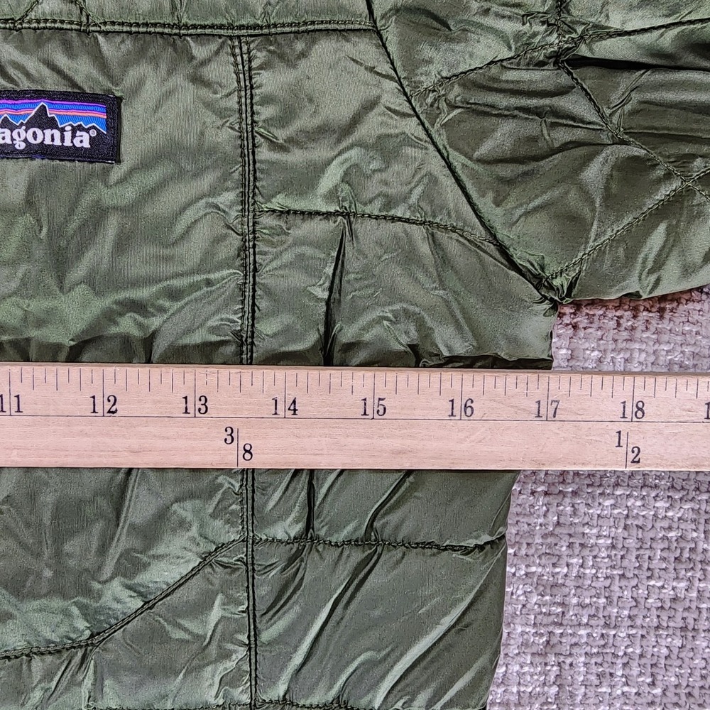 Patagonia Radalie Parka Jacket Womens S Olive Insulated Quilted Puffer Coat - Picture 5 of 14